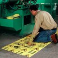 Spilltech SpillTech Universal Heavy Weight Caution Mat Roll, 100'L x 15"W, Yellow, 1 Roll/Box YRZ100H-BX